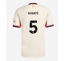 Liverpool Ibrahima Konate #5 Koszulka Wyjazdowa 2025-26 Krótki Rękaw